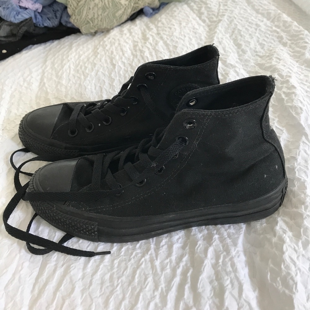Black Converse High Tops